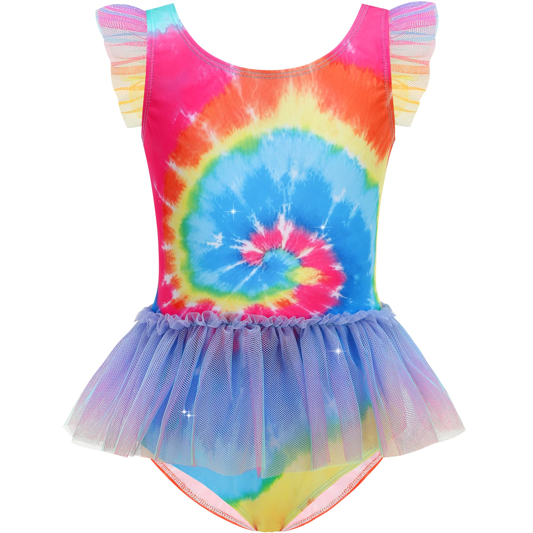 Girls One Piece Swimsuit Cute Princess Bathing Suits Beach Swimwears