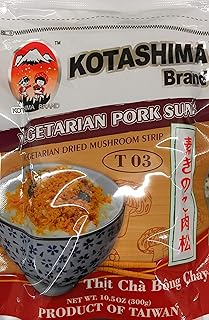 Kotashima Vegetarian Pork Sung - Vegetarian Dried Mushroom Strip 300g