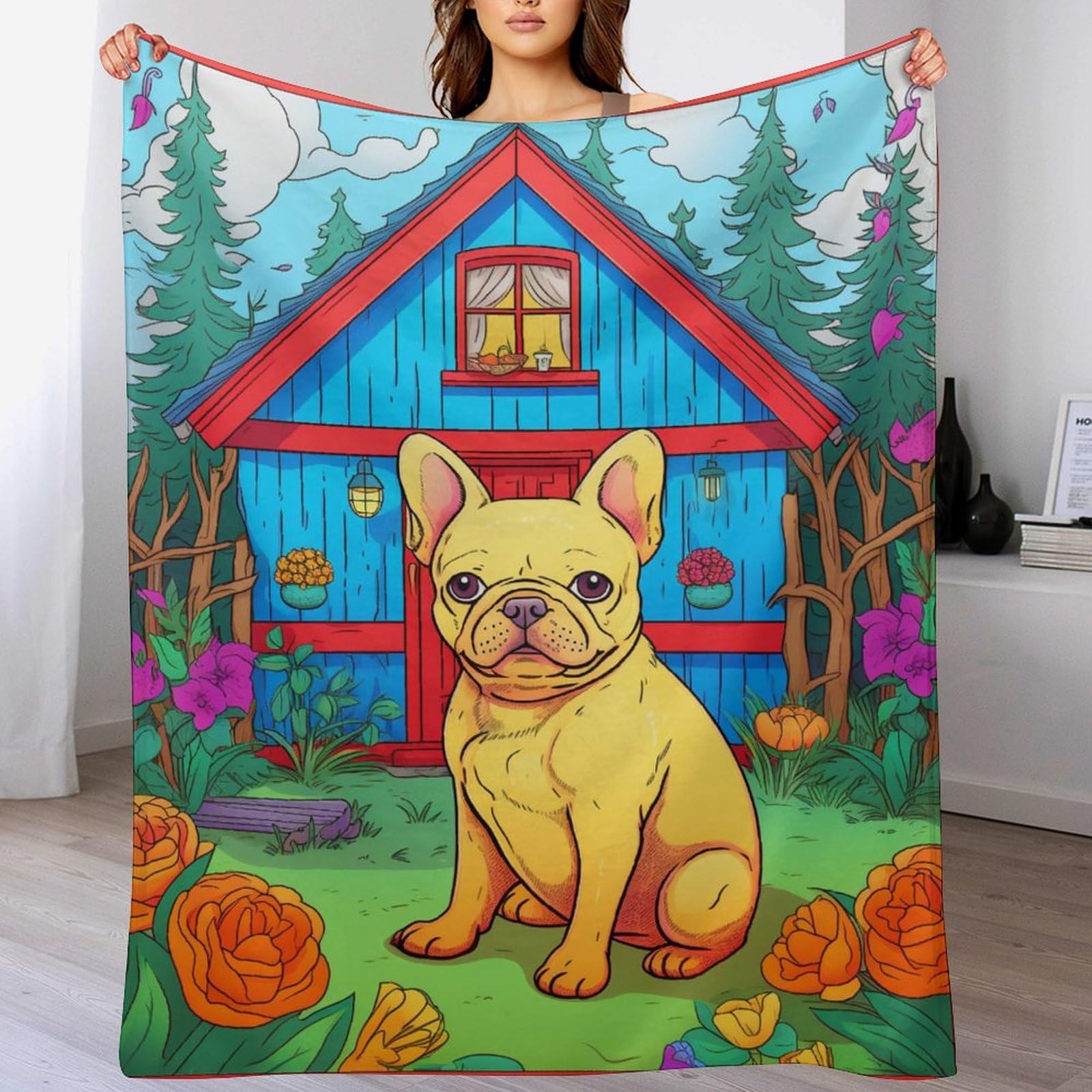 Couverture super doux flannel 140x180 contre le froid de l'hiver