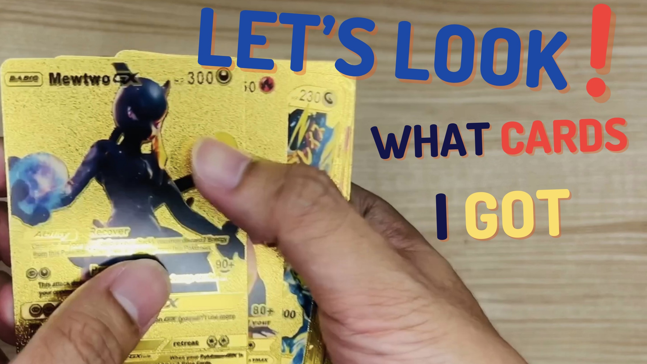 Watch Unboxing Ultra Rare 55 PCs Pokemon Golden Cards V Vmax DX GX on  Amazon Live