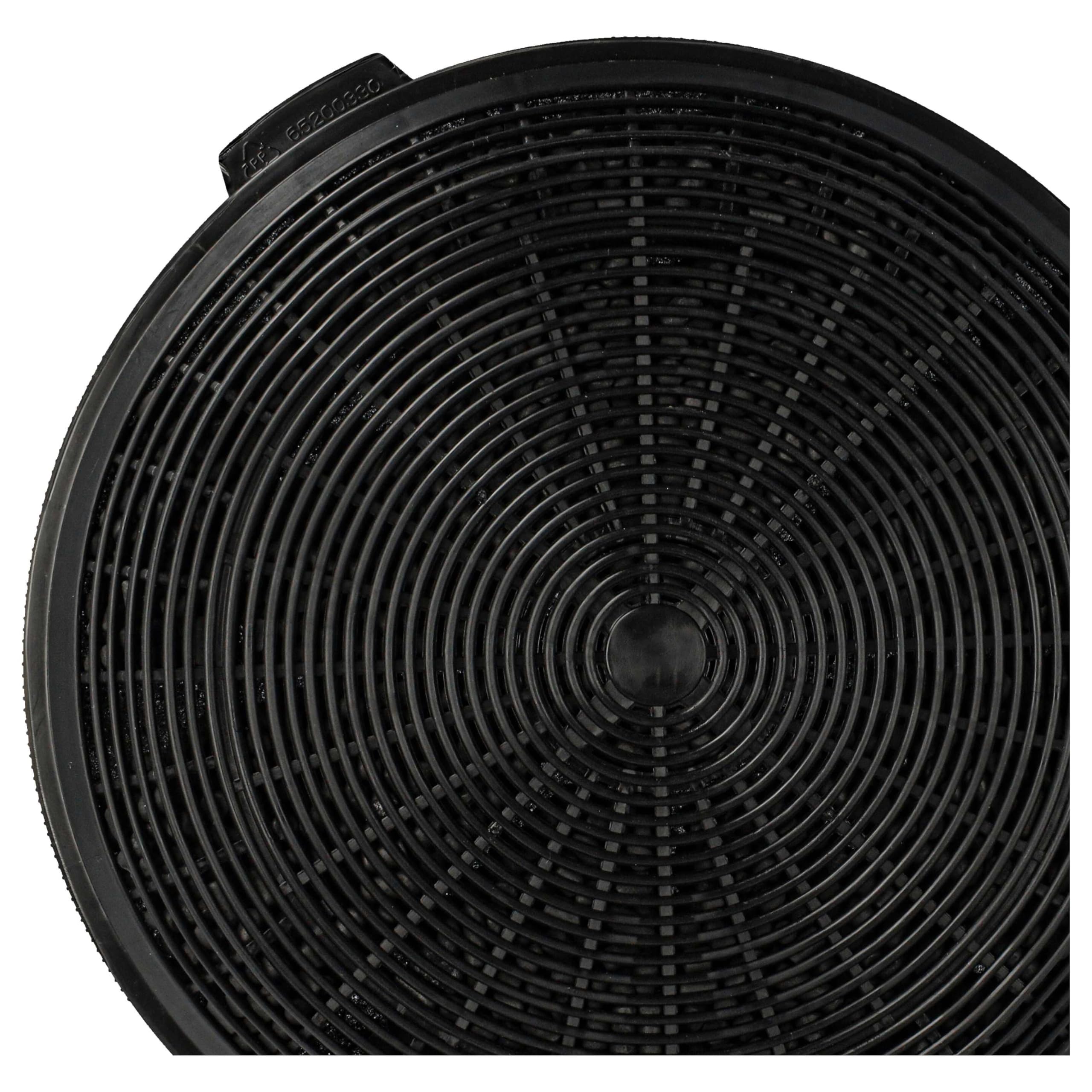 Vhbw 2 Filtri A Carbone Attivo Per Cappe Electrolux EFF90462OX, EFF90560OK, EFF90445OX, 22,5x21x3 Cm