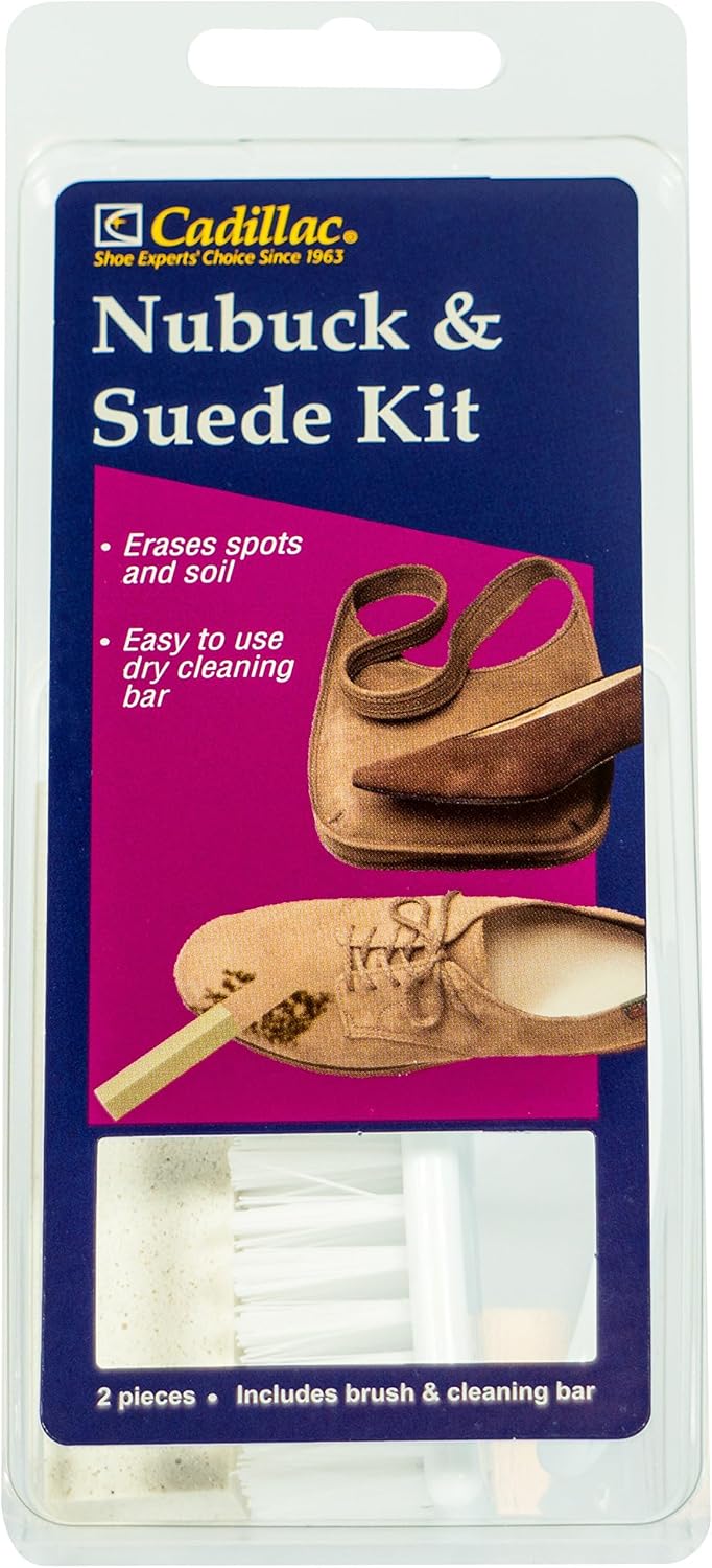 Cadillac Nubuck & Suede Cleaner Kit, Brush & Eraser