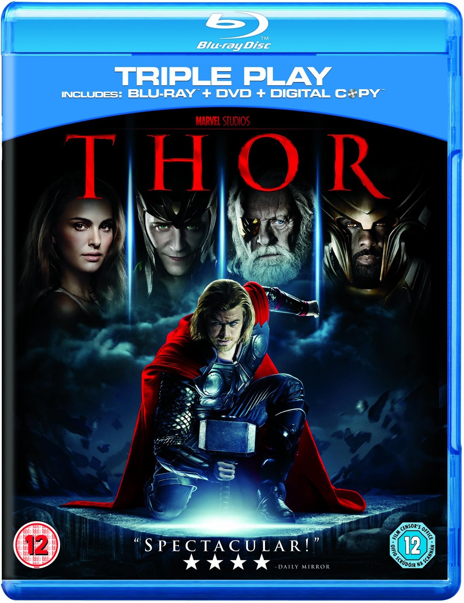 – Thor - Triple Play (Blu-ray + DVD + Digital Copy) [2011]
