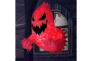 Joiedomi Halloween Inflatable Ghost Broke Out from Window