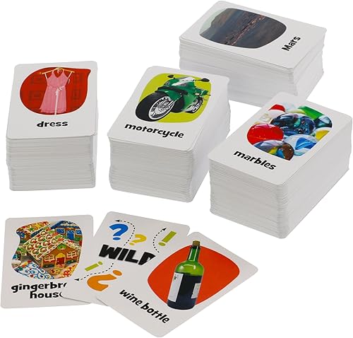 Miniatura 4 de Outset Media - Juego de cartas de la familia Pickles to Penguins - Pensamiento rápido, conexión de imágenes locas, juego a juego (a partir de 8 años)
