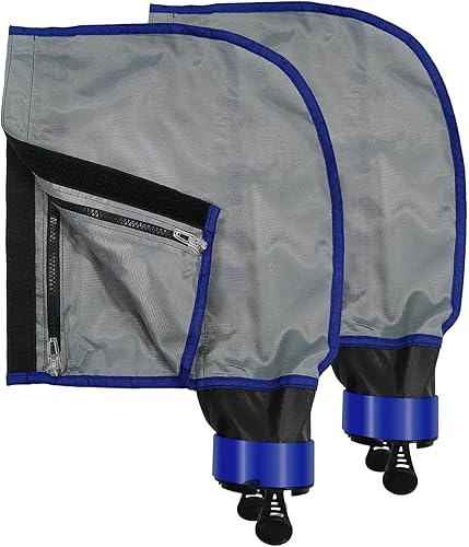 UCEDER Bolsa de limpieza de piscina negra 280, bolsa de filtro de residuos de nailon con cierre de velcro compatible con Polaris 280 y 480 limpiador