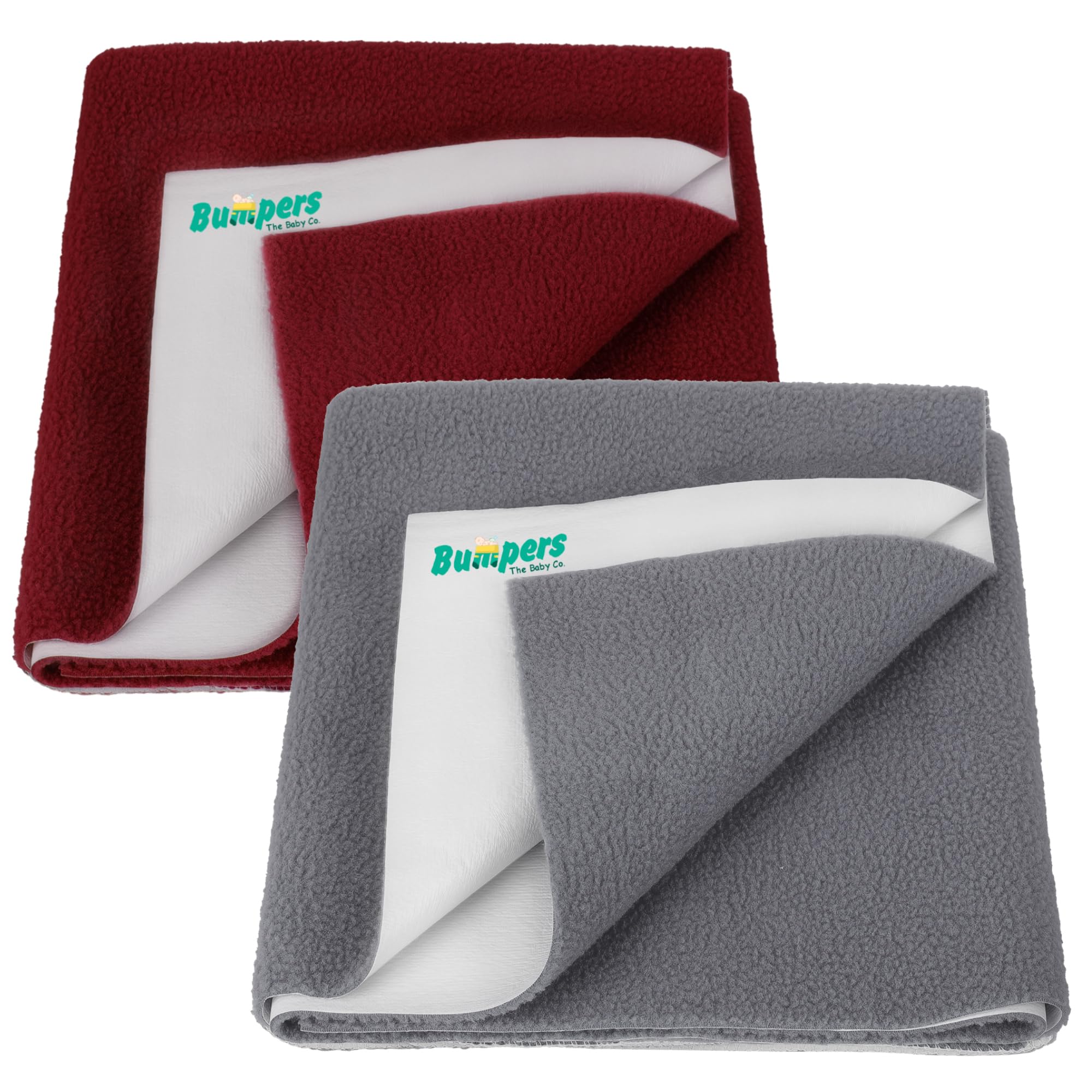 Bumpers Instadry Anti-Piling Fleece Extra Absorbent Quick Dry Sheet for Baby, Baby Bed Protector, Waterproof Baby Sheet,