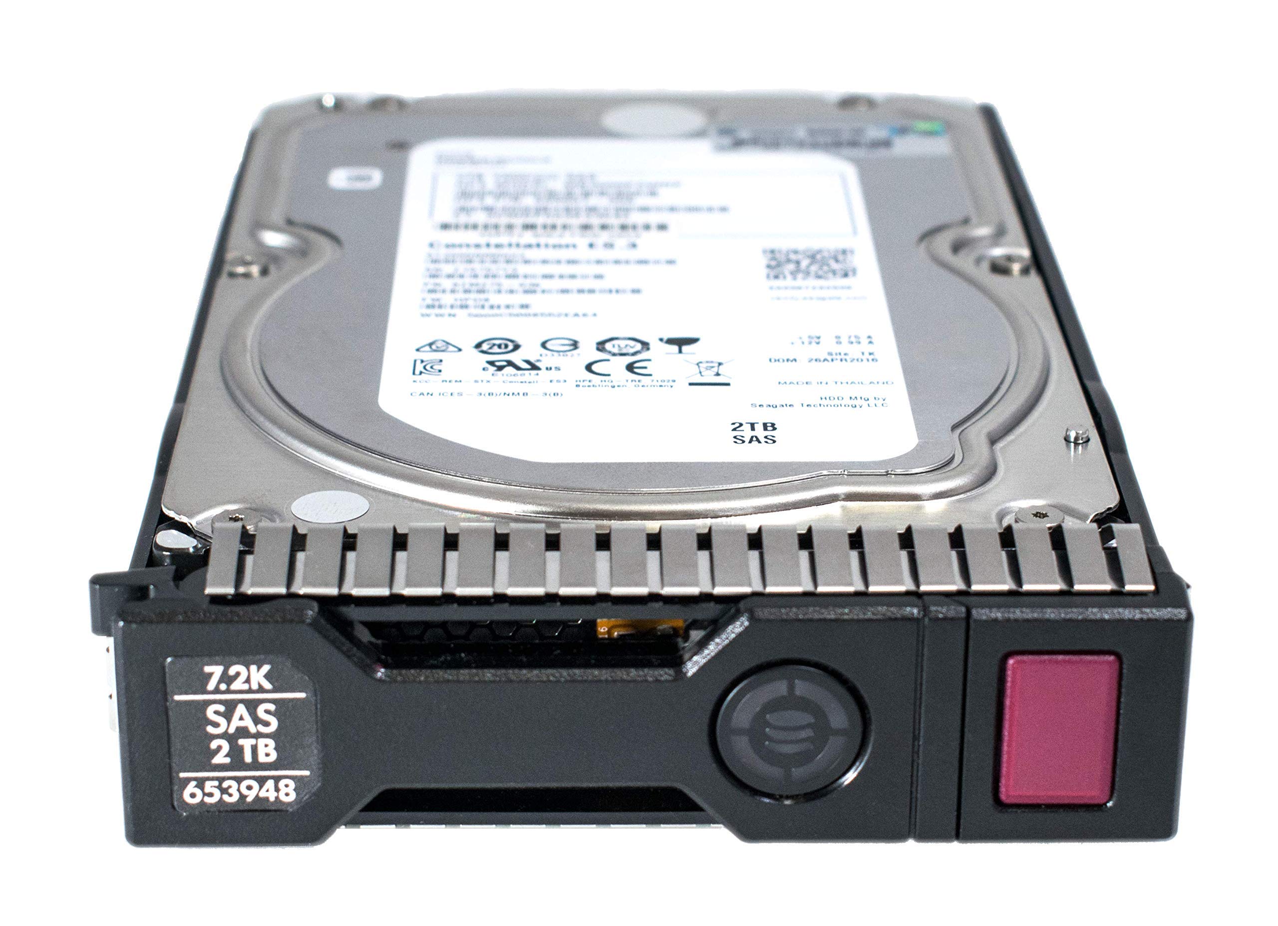 Amazon | HP 652757-B21 - HP 2TB 7.2K SAS 6G LFF 3.5 MDL ハード