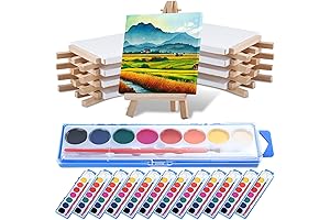 12-Piece Mini Art Kit: Unfold Creativity for Kids