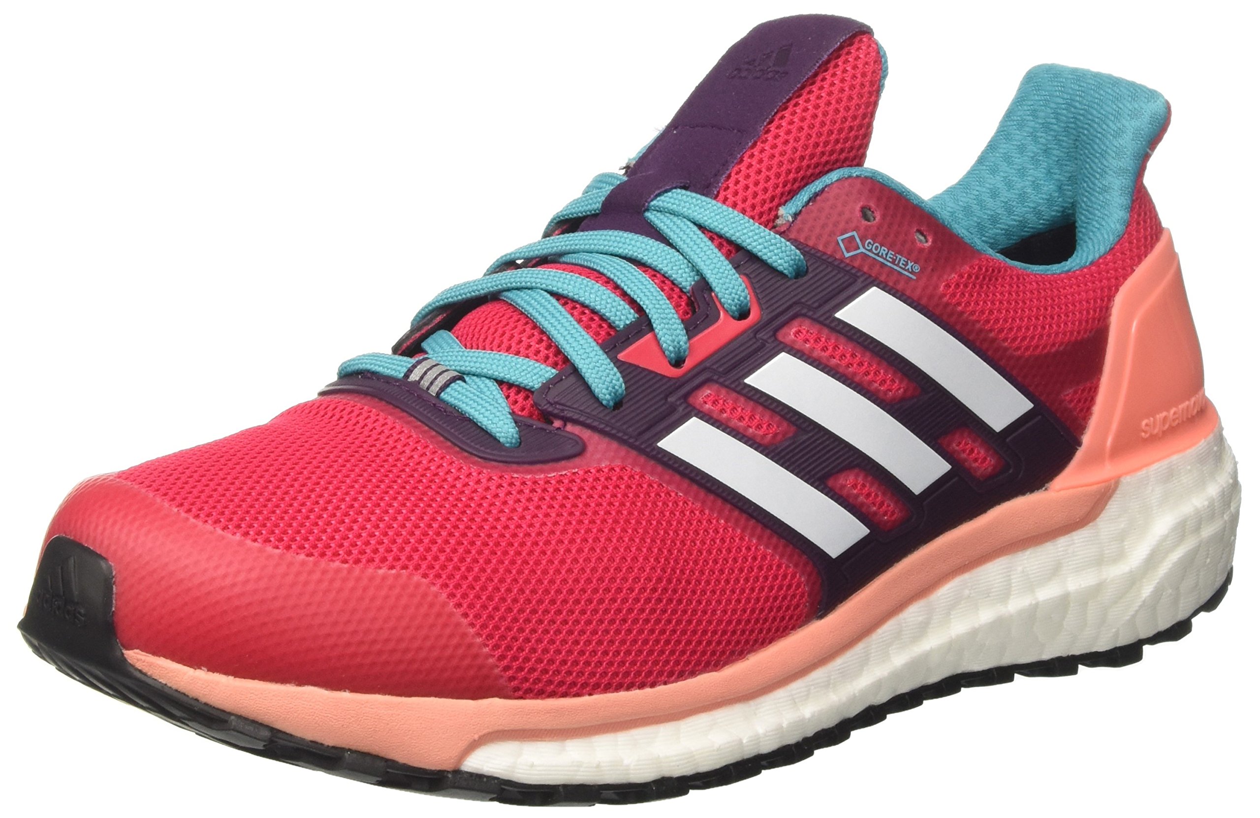 adidas Women's Supernova GTX W Running Shoes, Multicolor Energy Pink FTWR White Sun Glow, 5 UK