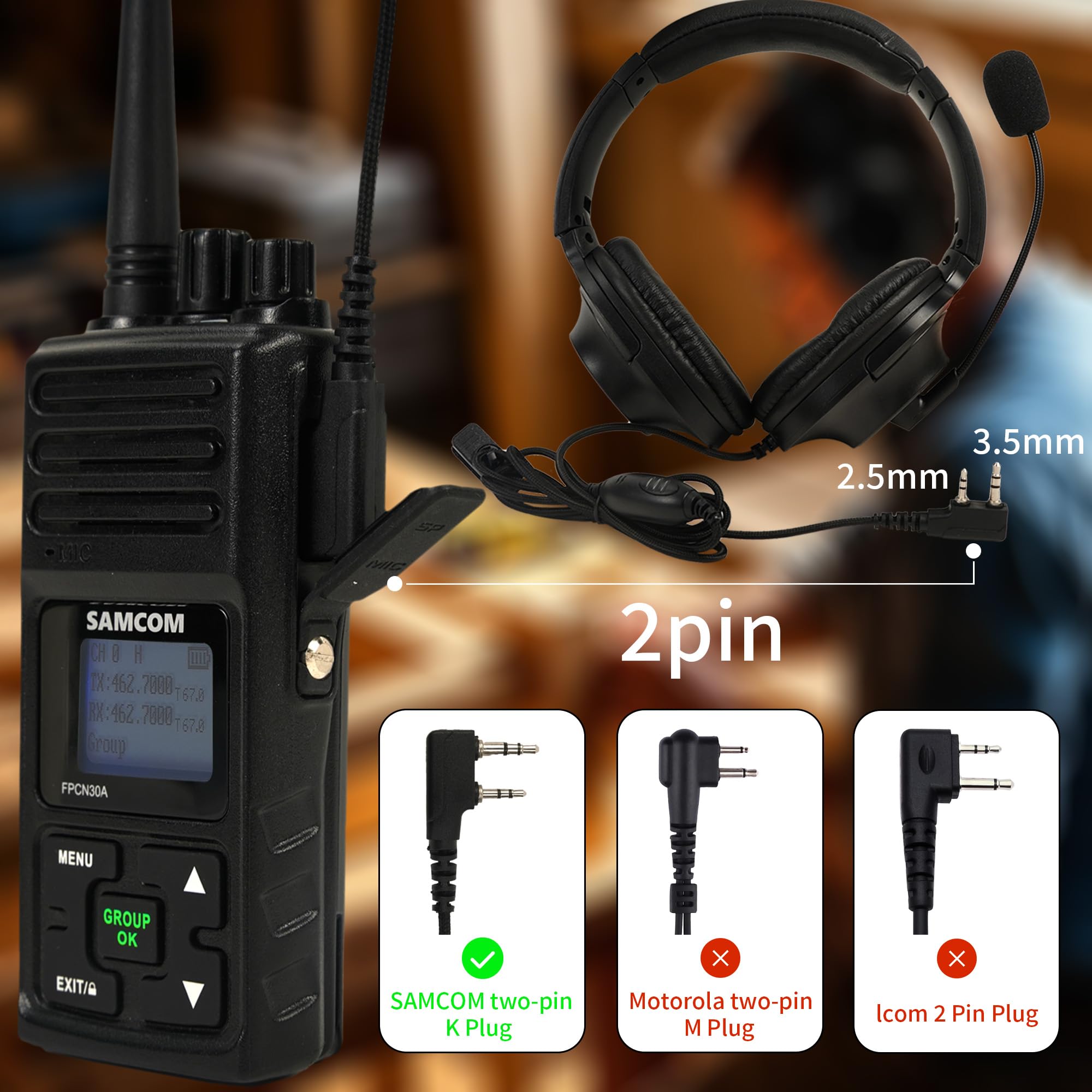 Types of Vhf Radio Headsets 3 Types of Vhf Radio Headsets