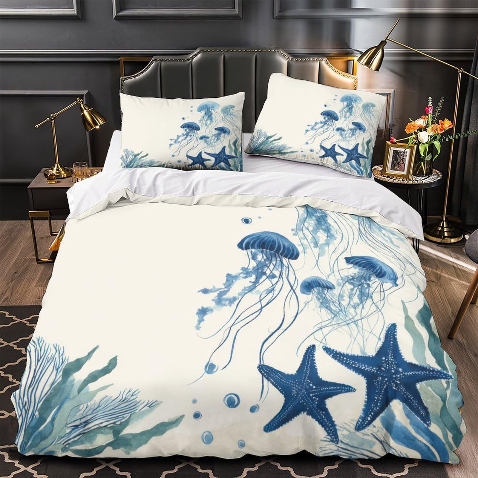 Housse de couette pagode japonaise lit super king pour chambre