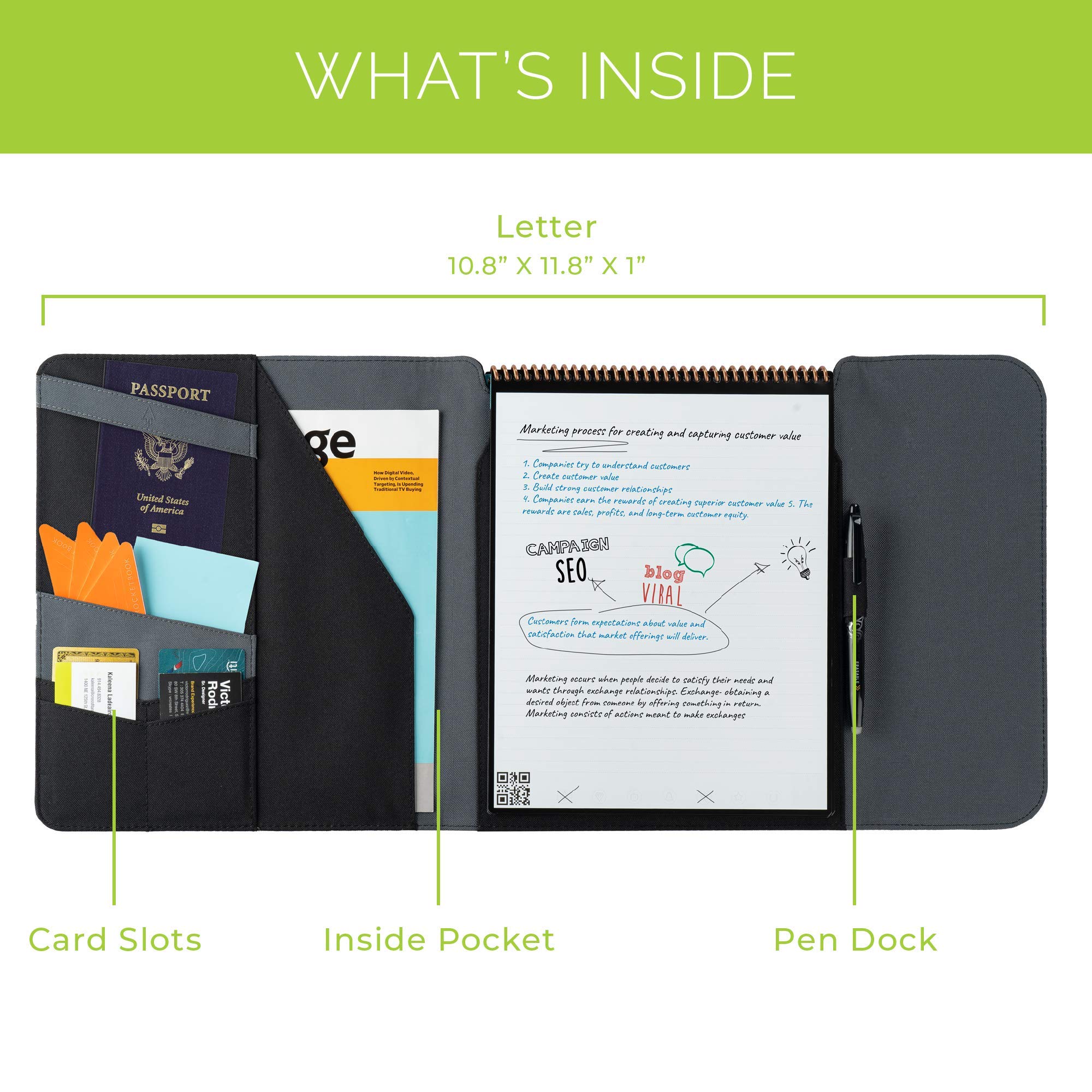 Rocketbook Flip Capsule Letter A4
