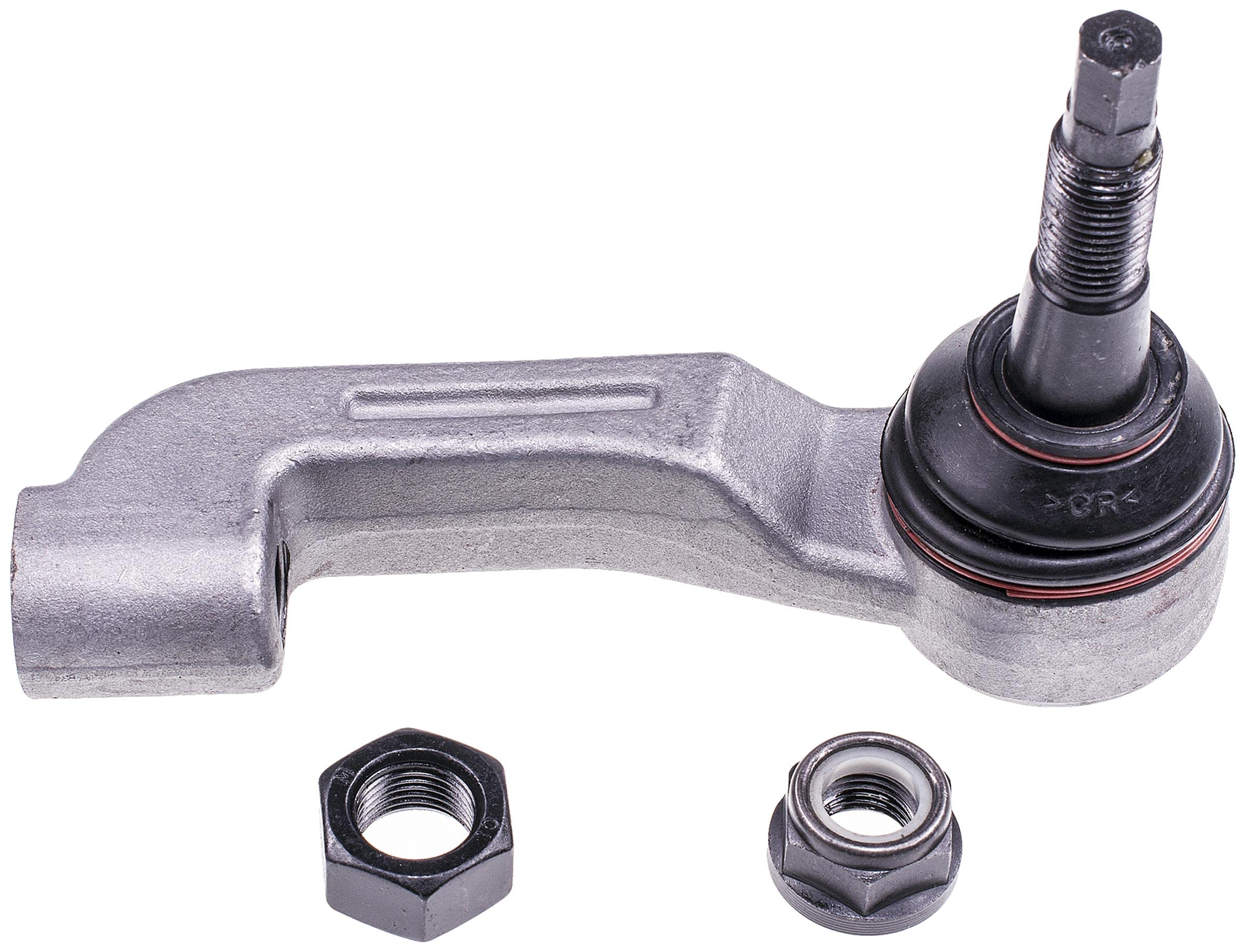 Dorman TO81022XL Front Passenger Side Outer Steering Tie Rod End Compatible with Select Dodge/Jeep Models - Tie Rod - Steering Tie Rod End - This extended life tie rod end is built for smooth performance and superior durability. Featuring a hardened stud, highly polished ball, a maintenance-free polymer bearing, I.C.E. synthetic grease and premium corrosion resistance.