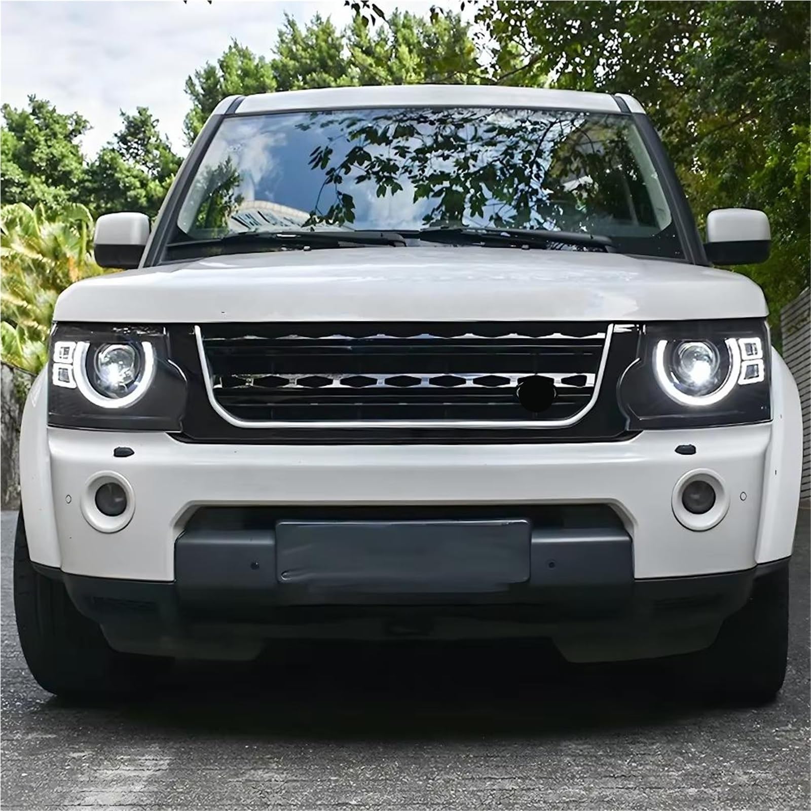 Per Land Per Rover Per Discovery 4 2014-2016 Gruppo Faro Anteriore Conjunto Faro Delantero | Accessori per fari per lenti per proiettori bifocali per auto assemblaggio di lampade anteriori automatiche