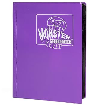 Amazon.com: Monster 4 Pocket Trading Card Binder - Matte