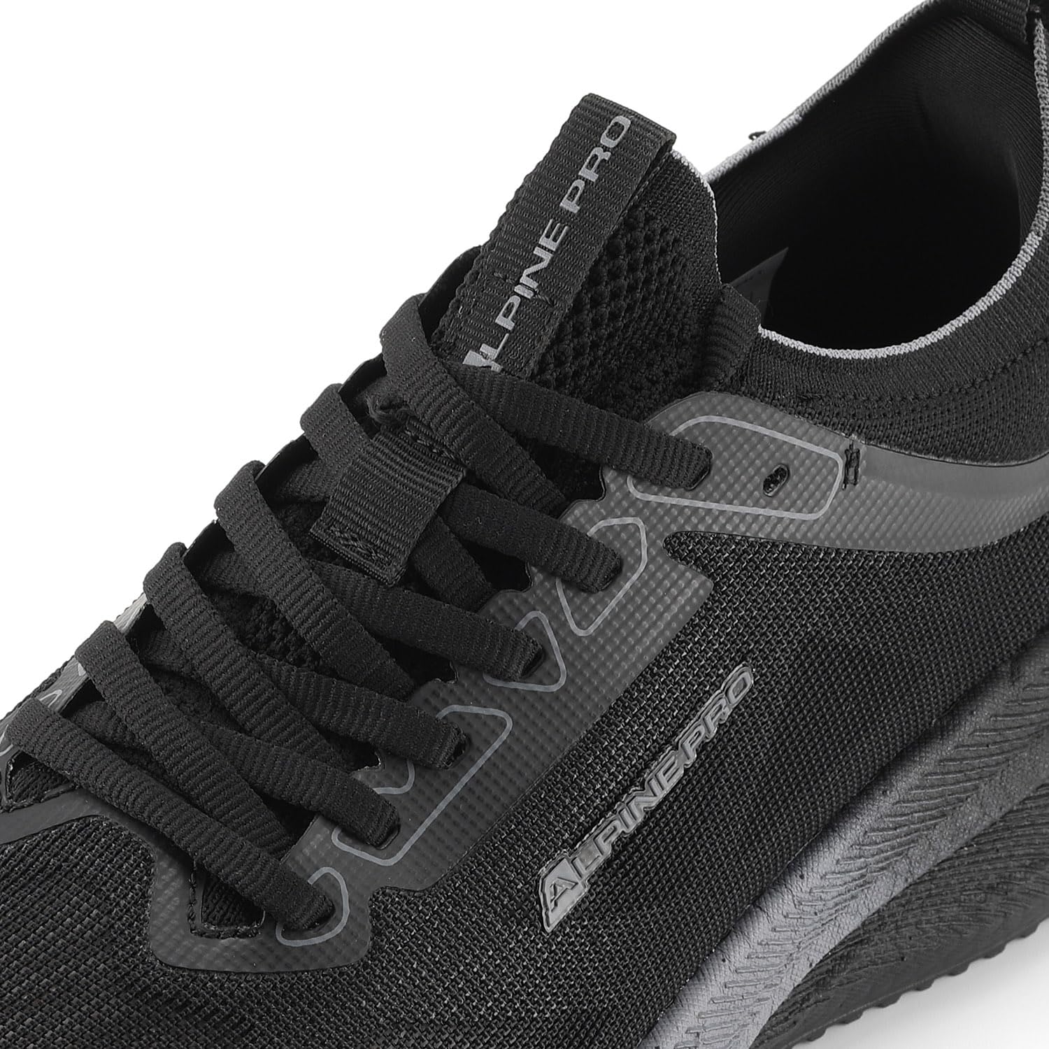 Alpine Pro NEGAD Zapatillas de correr para hombre, zapatillas deportivas para correr, correr, fitness, al aire libre, placa de carbono, puntera de poliuretano termoplástico, plantilla antibacteriana