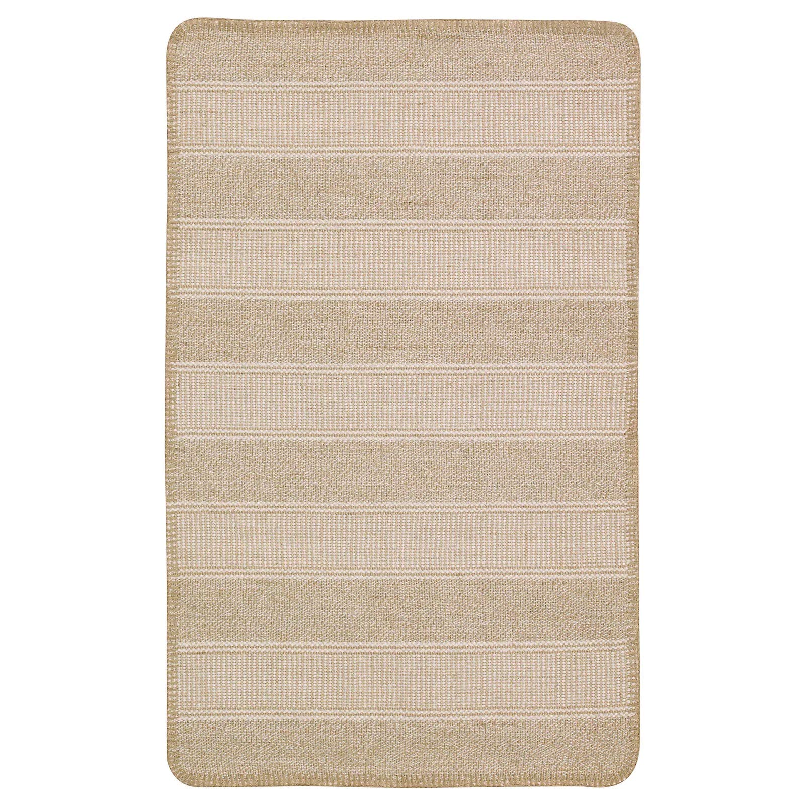 Ikea TSSP Rug, flatwoven, beige/white50x80 cm (1 ' 8 "x2 ' 7 ")-picture-14