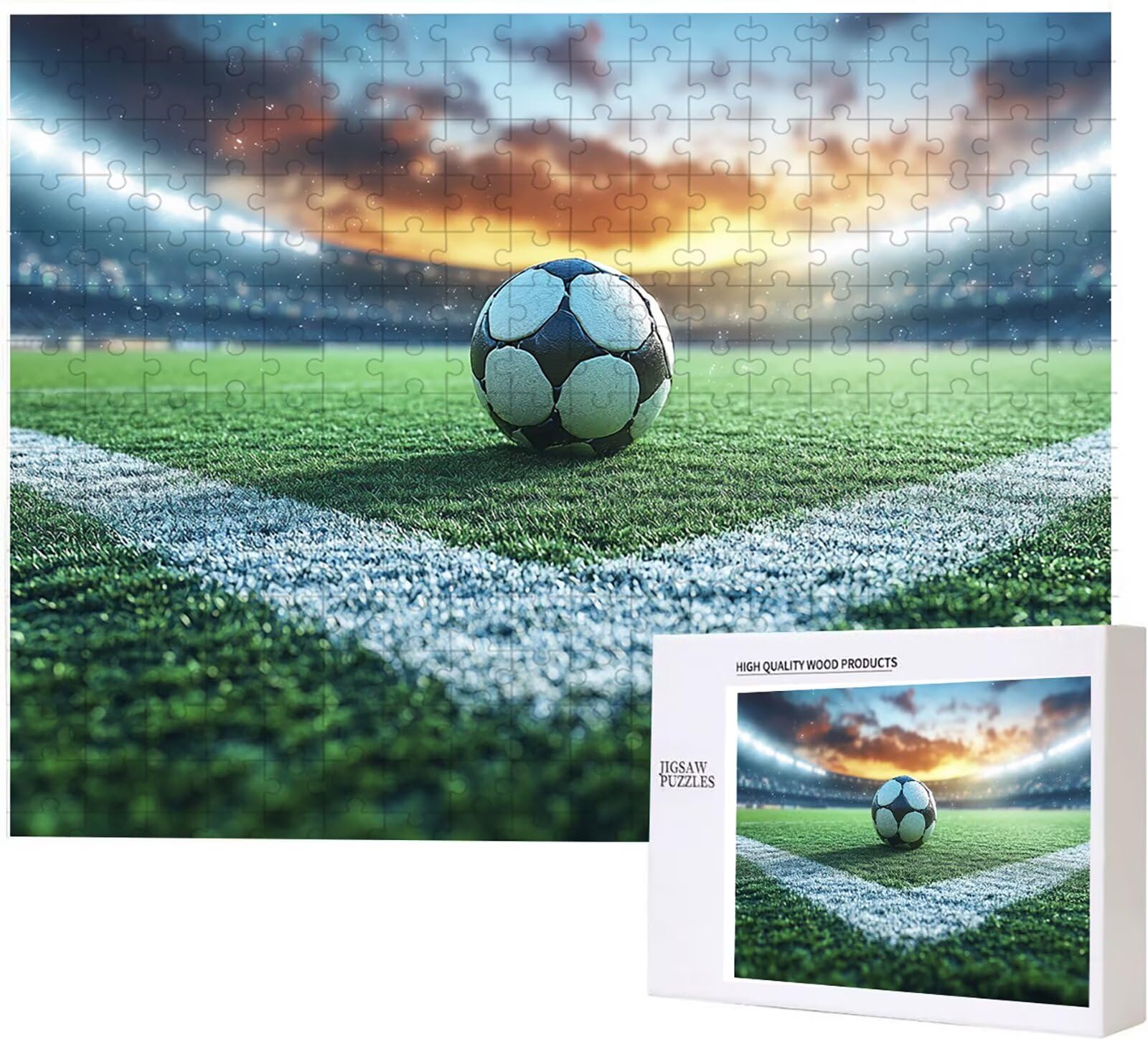 1500 Pezzi di Puzzle, aurora verde 1500 Pezzi di Puzzle per Adulti, Regalo Anniversario, Regalo Natale, Decorazione Della Casa, Prevenzione Della Degenerazione Cerebrale Negli Anziani PjY904 4-Y