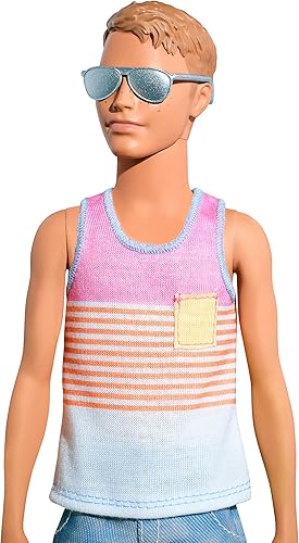 Miniatura 7 de Muñeca Ken Fashionistas Hyped on Stripes