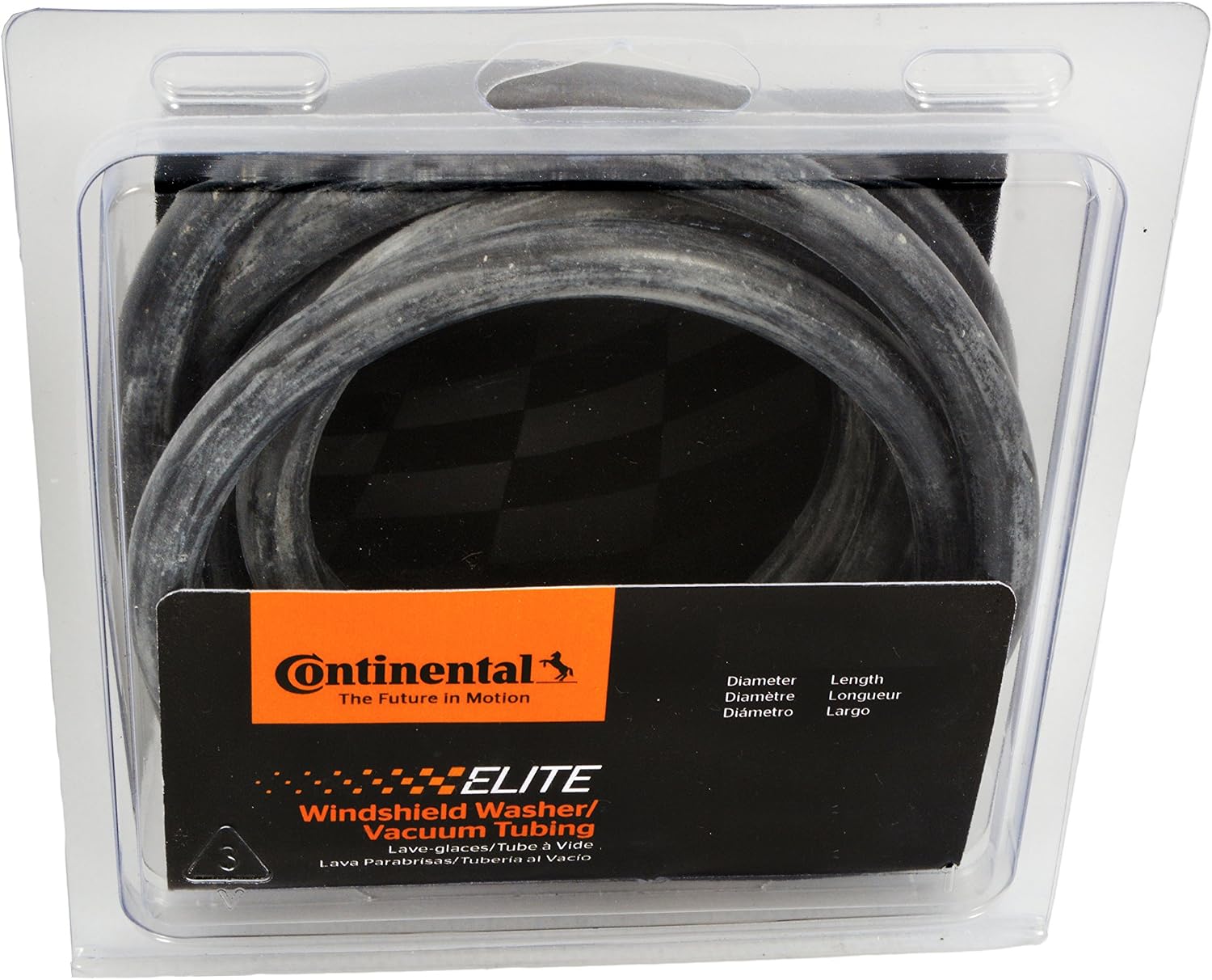 Continental 65100 3/8" ID Windshield Wiper / Radiator Overflow Tubing - 50 psi - 2.5' Length