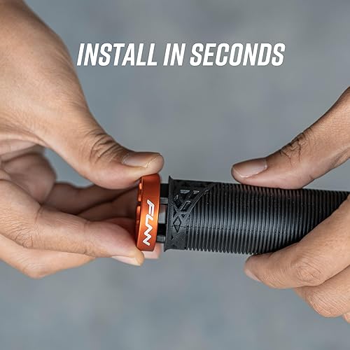 Miniatura 3 de Funn Anillos de sujeción de aleación para empuñadura, Holeshot, Combat, Combat II, Combat III MTB Grips, Anillos de bloqueo de agarre para asegurar