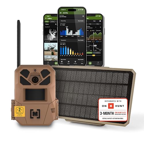 Moultrie Edge 3 Cellular Trail Camera Solar 3.4W