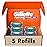 Gillette Fusion5 ProGlide Razor Refills for Men, 5 Razor Cartridges for FlexBall Razor Handle, 5-Blade Razor Blades, Precision Trimmer for Men