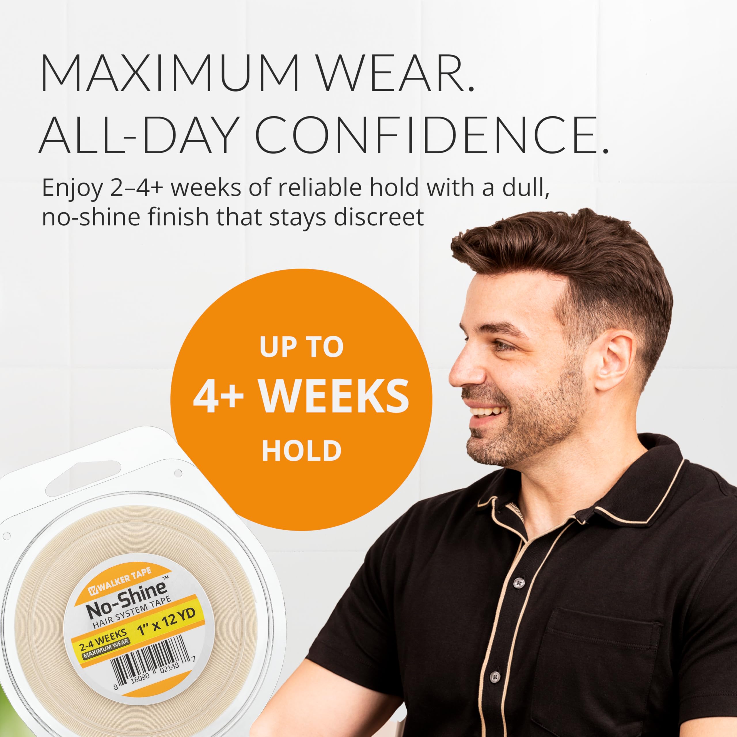 Amazon.com: Walker Tape No-Shine Hair System Tape Roll 1
