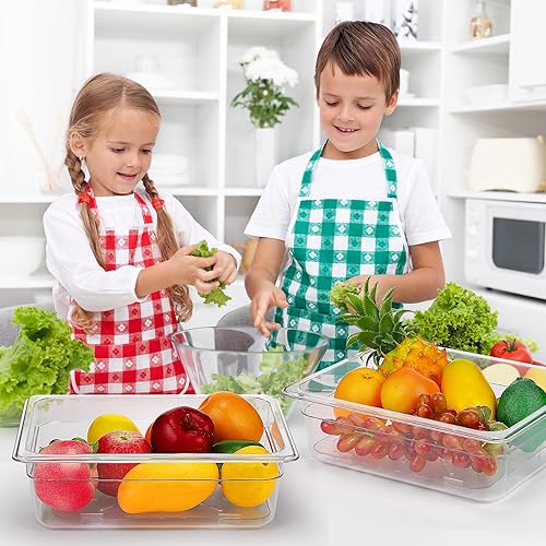 Miniatura 6 de Zubebe 6 piezas de estante de drenaje de plástico para tamaño bandeja de alimentos transparente rejilla de plástico acrílico bandejas de drenaje de