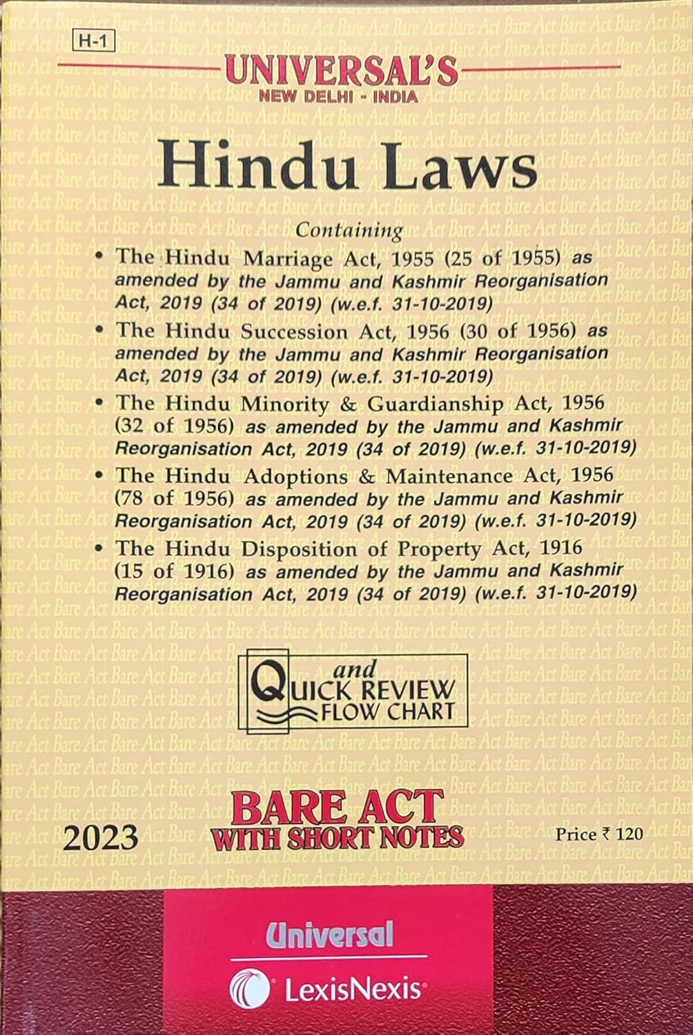 Buy Hindu Laws (Containing 5 Acts) Book Online at Low Prices in India