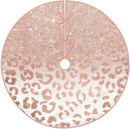 Miniatura 10 de Falda de árbol de Navidad con estampado de cámara retro y fresca, para interiores y exteriores, suministros de decoración de fiesta de Navidad