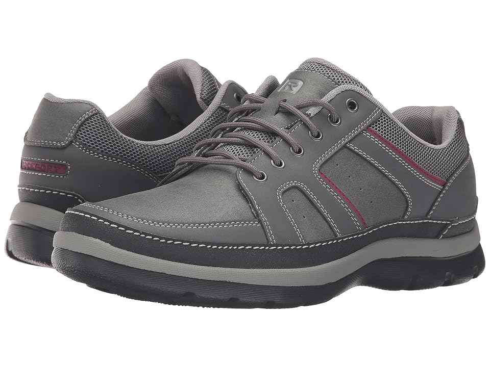 

Rockport Get Your Kicks Mudguard (Castlerock Grey Leather) Men's Shoes