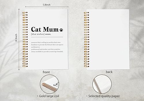 Miniatura 5 de Cuaderno de regalos para mamá de gato, regalos de mamá para mujeres, cuaderno de gato, diario de gato, regalos de gatos para amantes de los gatos,