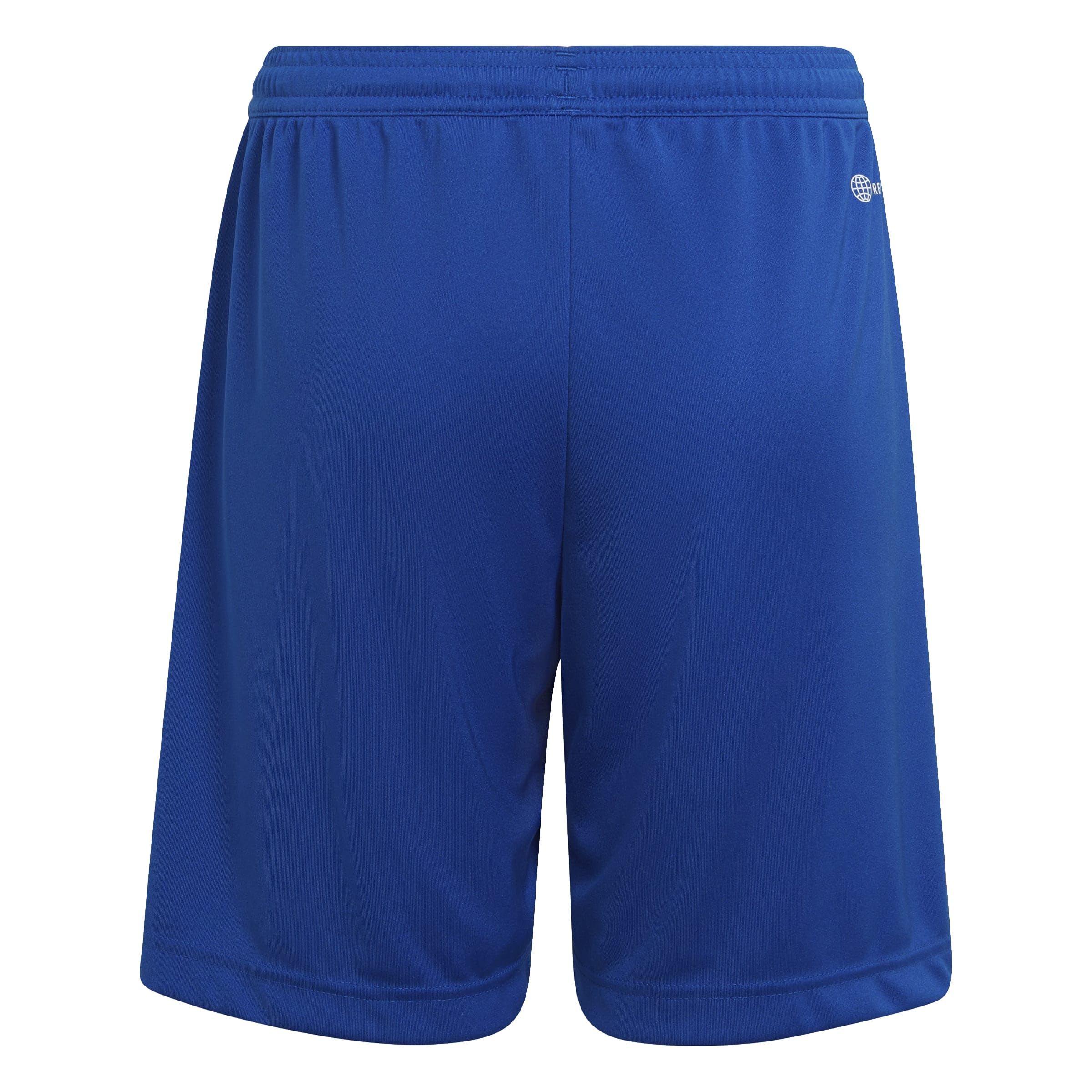 adidas Kids' Entrada 22 Shorts, Team Royal Blue, Small