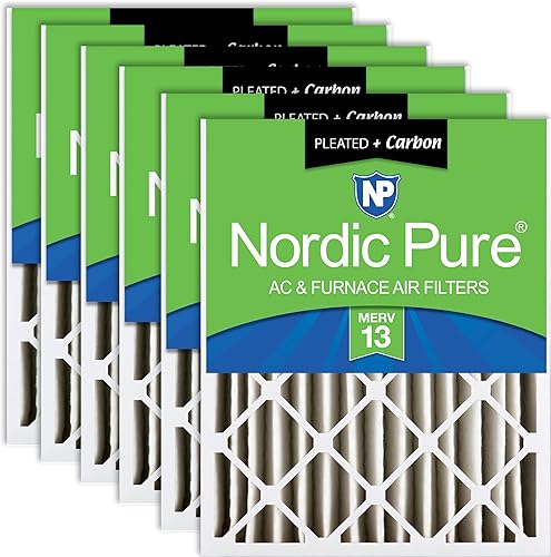 Vista 43 de Nordic Pure 16x25x4 (3-5/8 profundidad real) MERV 10 Plisado