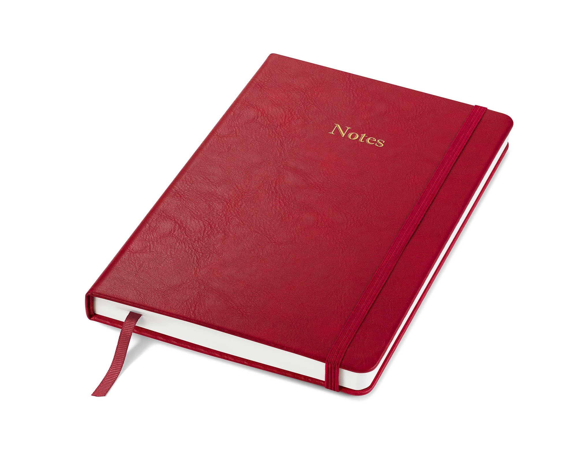 Wykeham's Executive Notebook – A5 – Personalisation Available (Crimson – Lined) — image 1