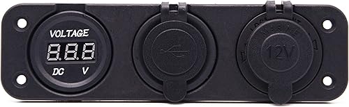 Miniatura 8 de Cllena interruptores basculantes para camiones y autos, interruptor LED, 3 pines, control de apagadoencendido, 12V (luz azul)