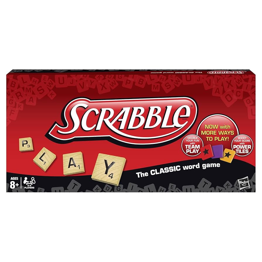 その他 Hasbro Scrabble Crossword Game with Power Tiles tf8su2k Hasbro Scrabble Crossword Game with Power Tiles, Tile Games