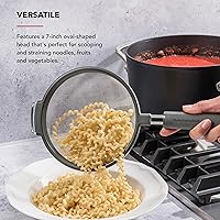 Vista 3 de KitchenAid Colador de acero inoxidable Gris-Carbón