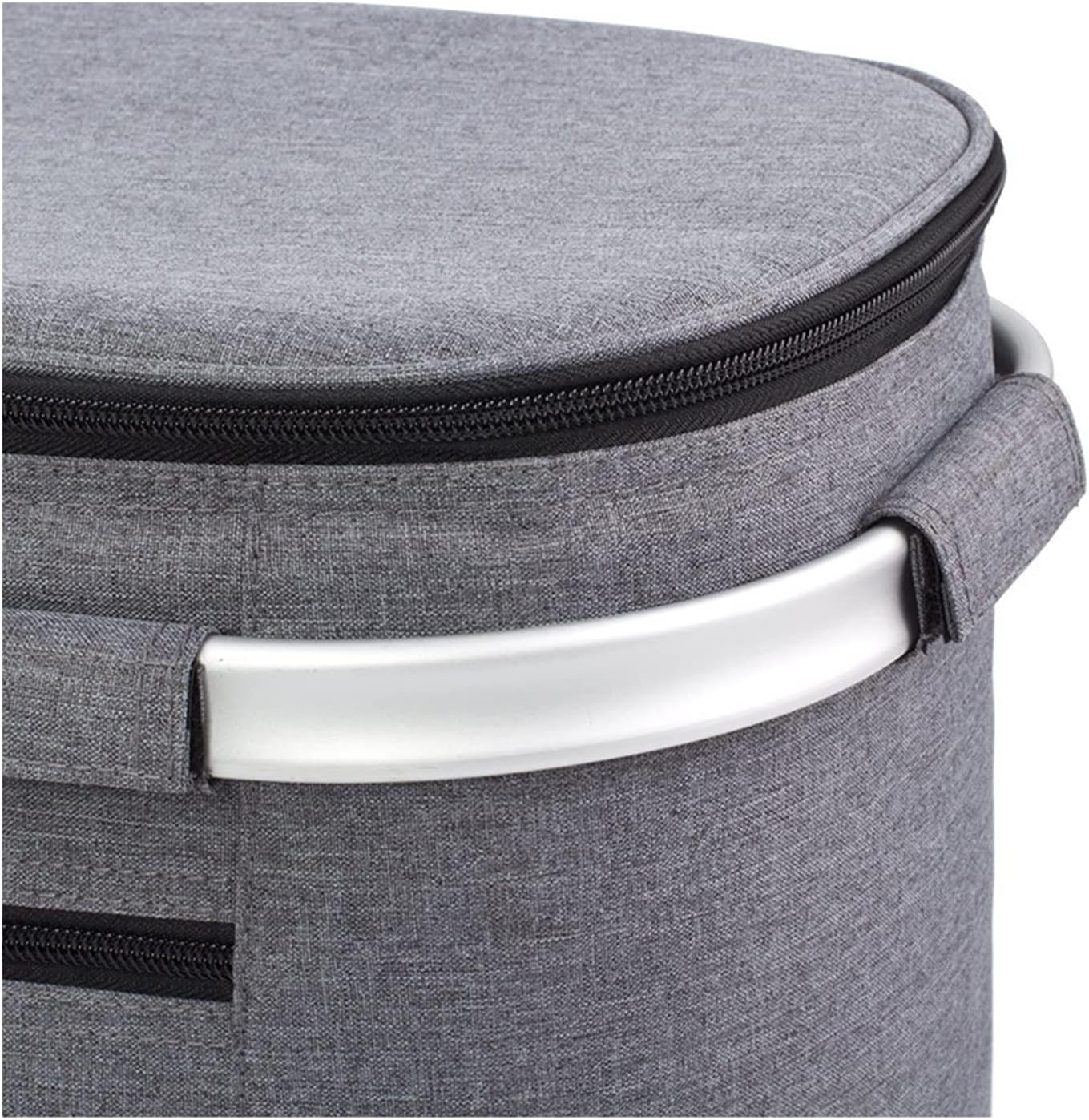 Foldable Portable Aluminum Pole Picnic Basket Bag Ice Barbecue Insulation