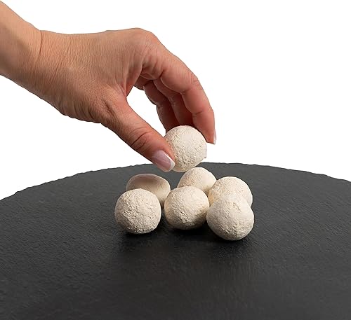 Miniatura 2 de HITT Bolas de arcilla comestible prémium  Arcilla blanca de coco para comer cero aditivos, alimentos ASMR para antojos de pica, suciedad comestible