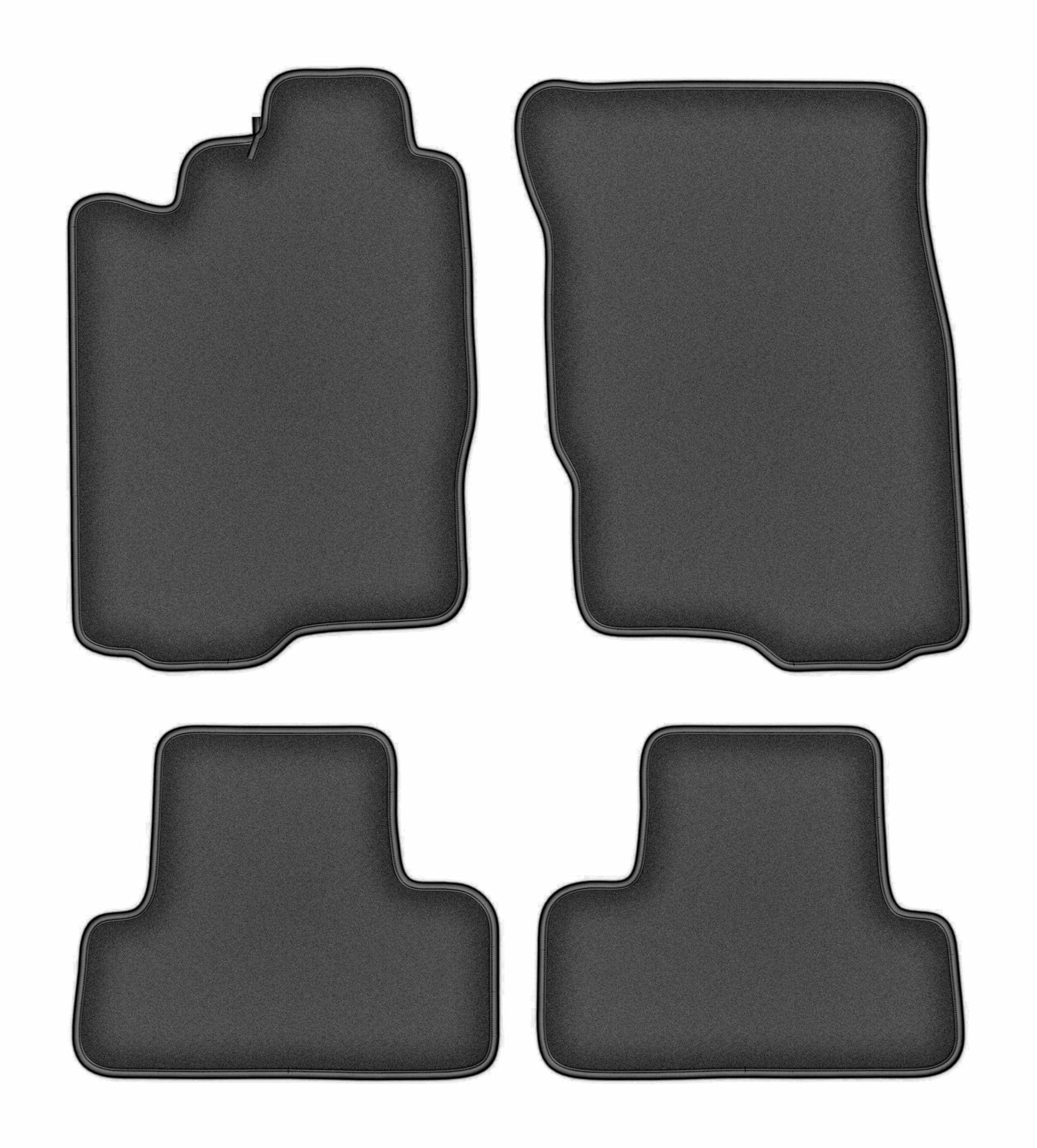 Tapis Mitsubishi Eclipse IV (2006-) en polyamide graphite caoutchouté - 8