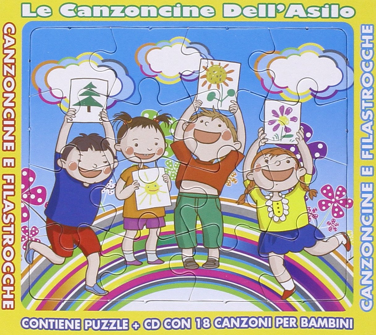 Le Canzoncine Dell'Asilo (Giallo) Canzoncine E Filastrocche (Puzle