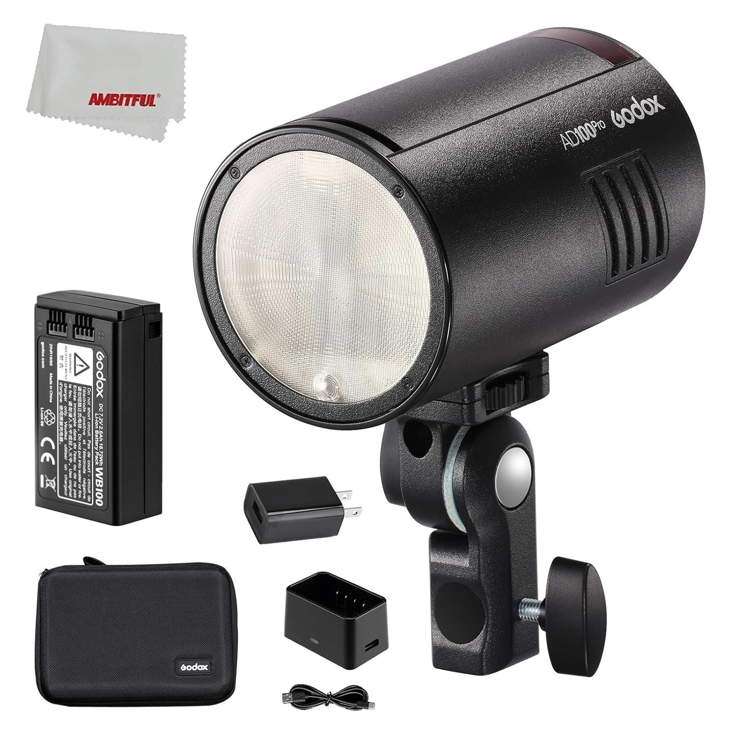 Godox AD100ProII AD200ProII AD300ProII AD400ProII AD600ProII AD600BMII AD300Pro AD400Pro Outdoor Flash for Sony, Canon, Nikon, Fuji, Olympus etc DSLR