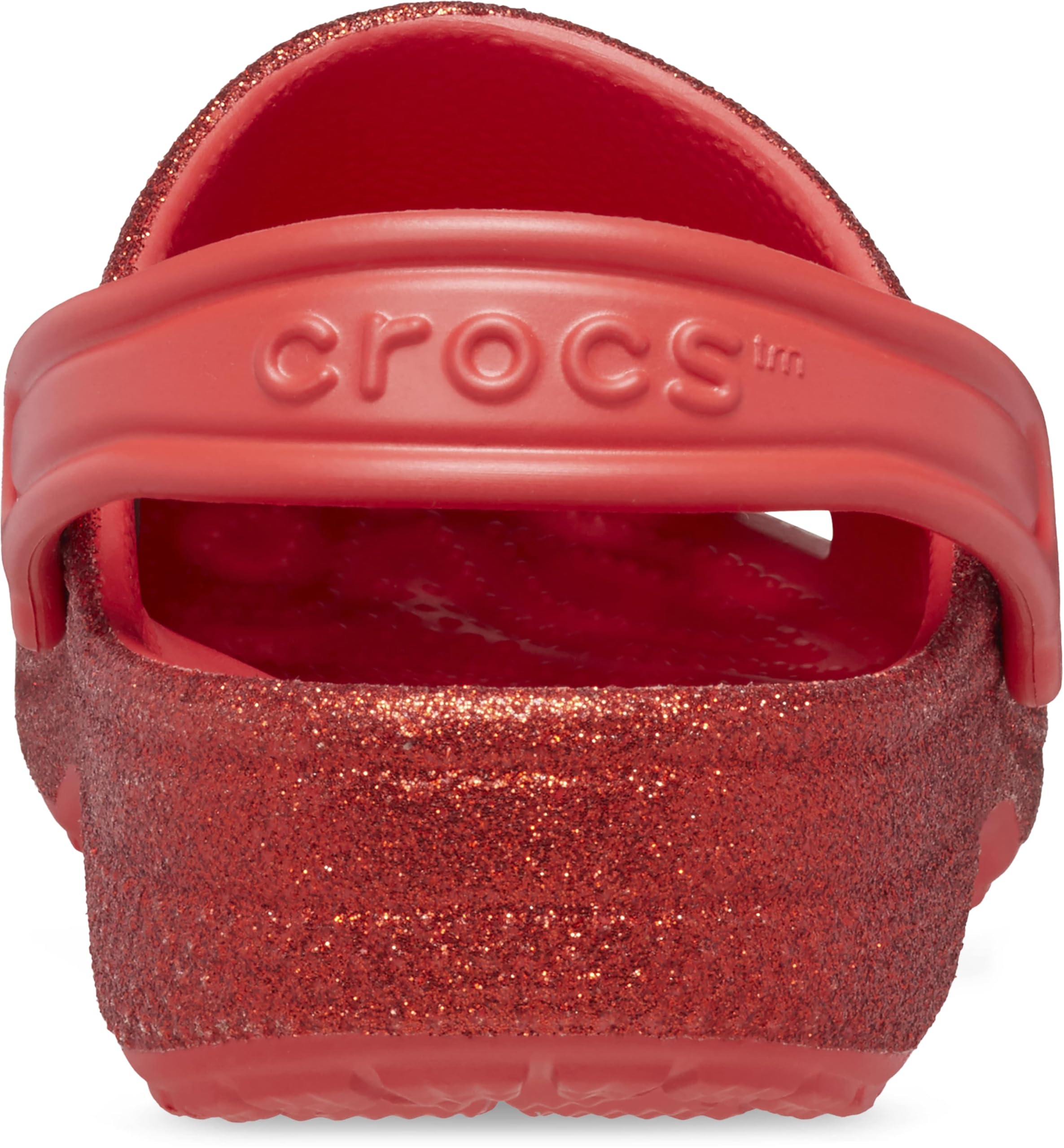 sparkly gold crocs