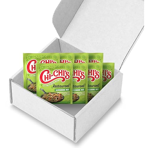 Chi-Chi's Fiesta Restaurante Mezcla de condimentos, 0.78 onzas (paquete de 8)