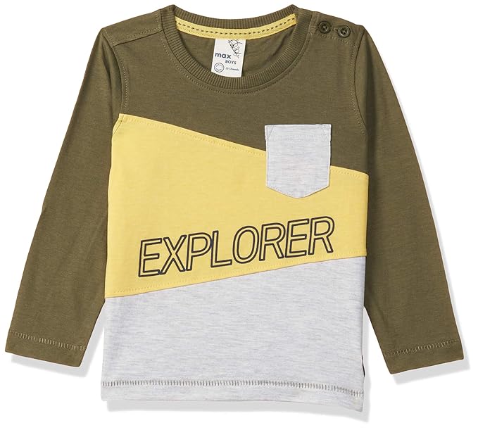 Max Baby-Boys Regular T-Shirt