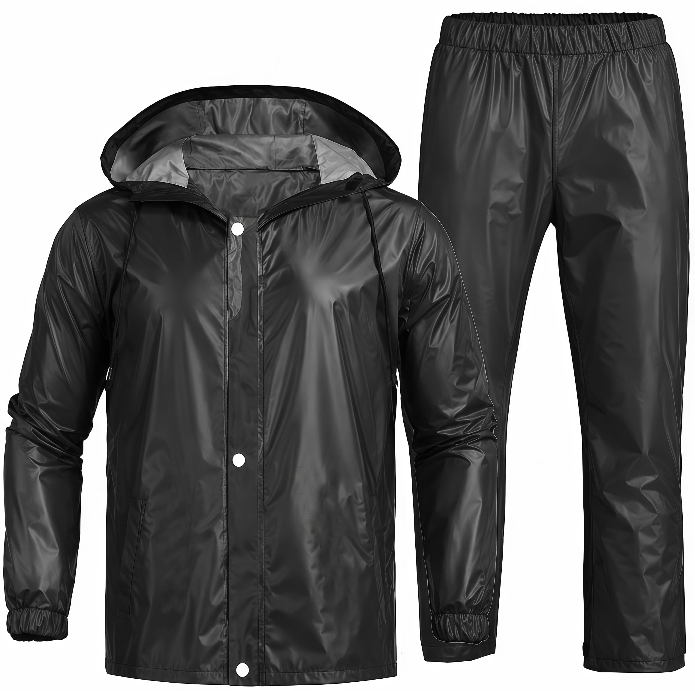 la' exclusivite Glamory Waterproof Reversible Raincoat for men-picture-39