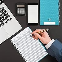 Vista 6 de The Superior Register Cuaderno de registro de cheques y libro mayor de tarjetas de débito premium - Registro de cuentas de cheques, libro mayor